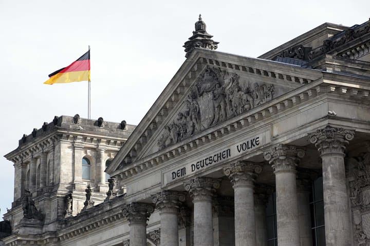 German parliament building