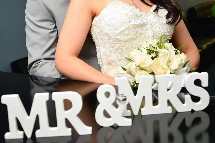 Las Vegas Night Flight Helicopter Wedding Ceremony