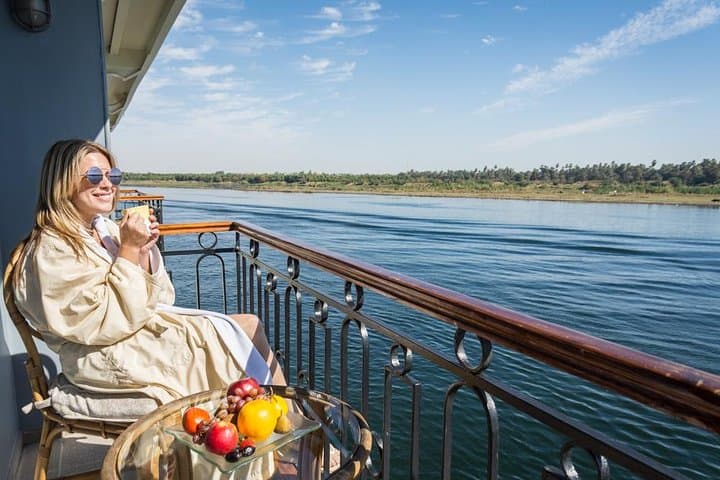5-Days 4-Nights Cruise from Luxor to Aswan including Hot Air Balloon&Abu Simbel