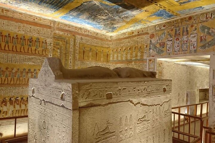 Valley of the Kings, Luxor ,West Bank Egypt ,Tomb of Ramses III ,Tomb of Ramases IX ,Tomb of Merenptah ,Tomb of King Tutankhamun (Tut), Luxor Travels.