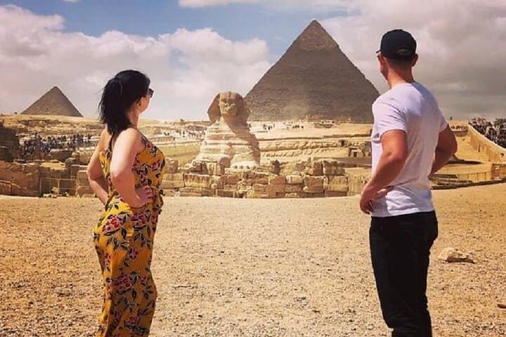 All in one day Pyramids of Giza , Sakkara , Dahshour and Memphis
