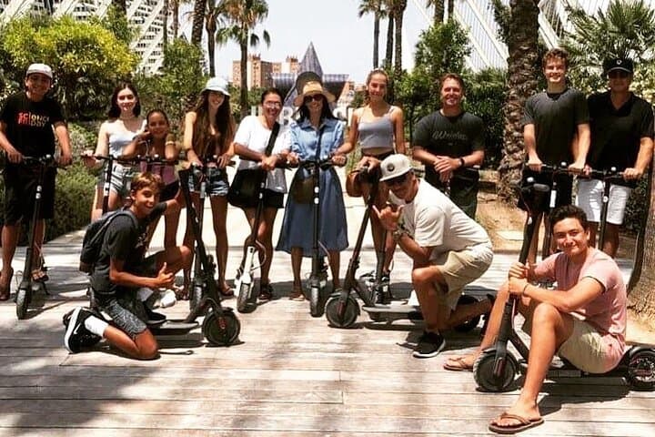 All-in-One Valencia Private E-Scooter Tour