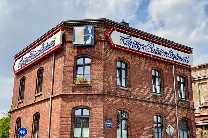 Former Leipzig cotton spinning mill in Plagwitz.
