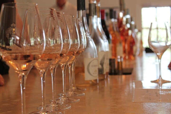 wine tasting at the winery