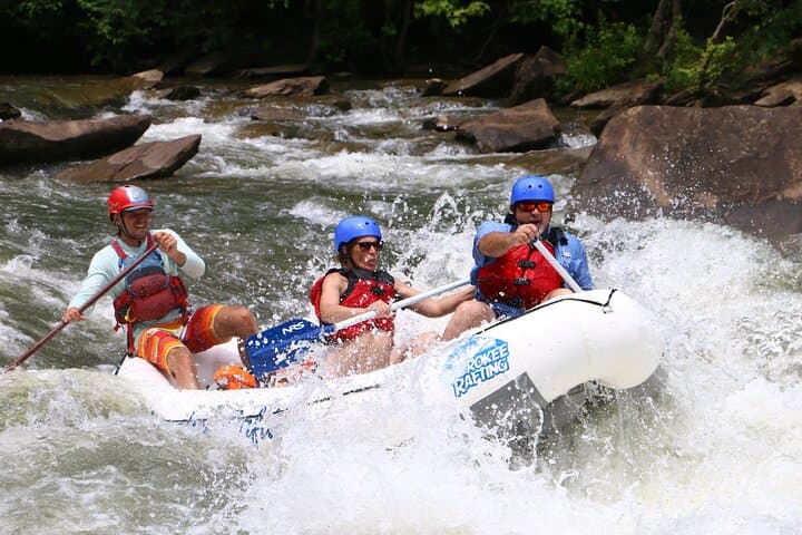 Private/High Adventure Whitewater Rafting Tour With Shore Snack