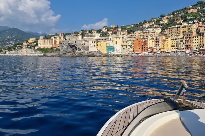 Camogli's view from the sea