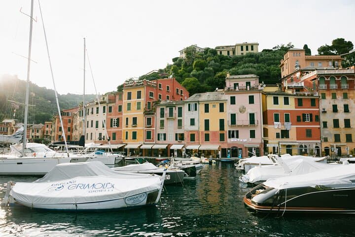 Entering in Portofino