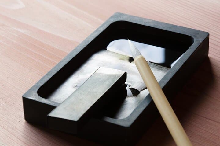 Calligraphy Workshop in Namba, Dotonbori
