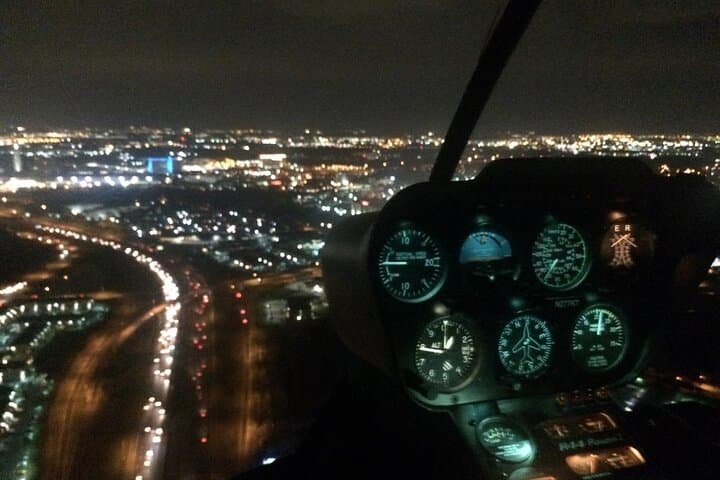 After-hours 23 Miles Private Helicopter Tour over Orlando Eye