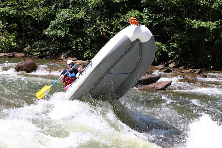 Private/High Adventure Whitewater Rafting Tour With Shore Snack