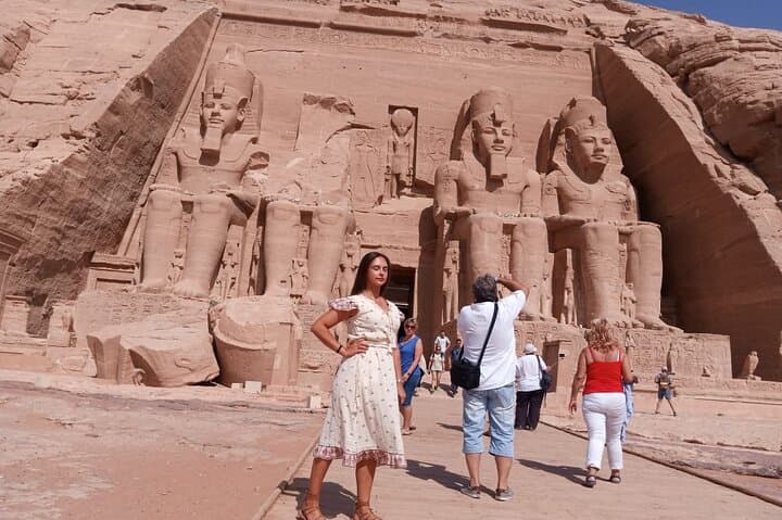 Our customer enjoying the Temple