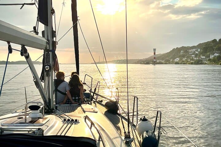 Yacht Sailing After Work Tour of Hamburg Harbor