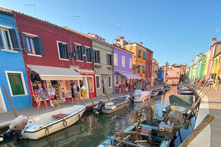 Murano and Burano Private Boat Tour from Venice