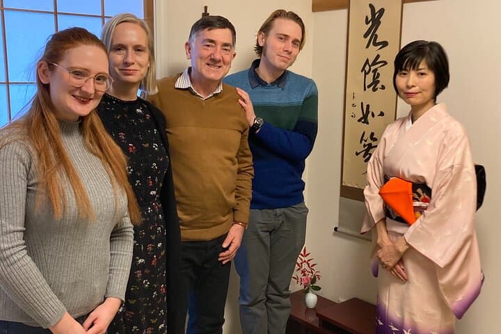 Japanese Tea Ceremony at Private Home in Yokohama, suburban Tokyo