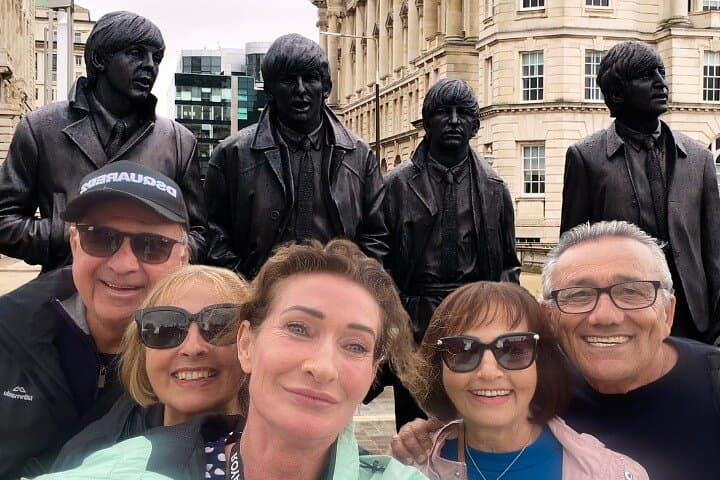 Star you walk on the waterfront with John, Paul, George and Ringo!