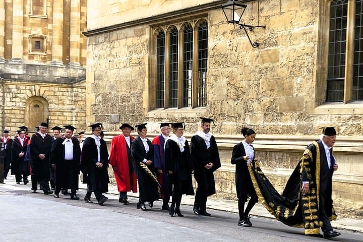 Encaenia - the university's honorary degree ceremony is full of pomp and finery