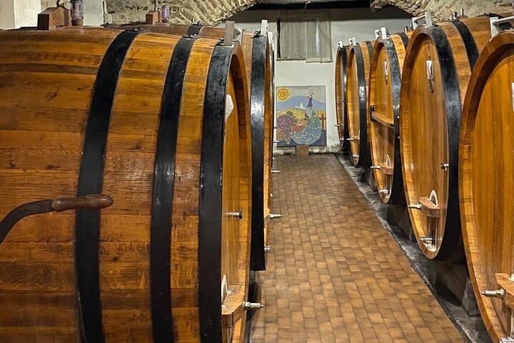 Big botti at "Palladino" winery