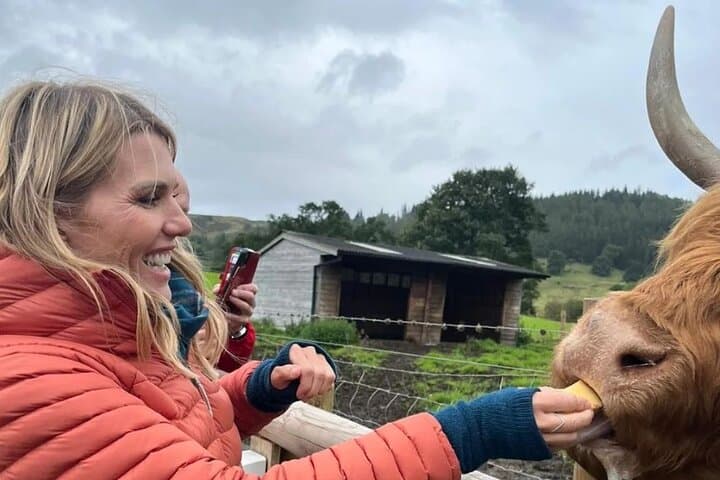 One of our happy clients on a tour with us.