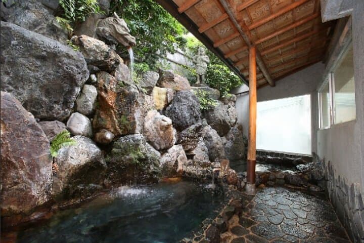Tattoo-Friendly Japanese Bathing Culture Tour at Funaoka Onsen