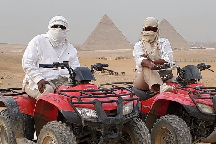 Grand Egyptian Museum Pyramids Sphinx and ATV Quad Bike Adventure
