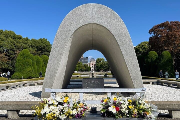Hiroshima Walking: A-Bomb Dome, Museum, School, Tram & Lunch