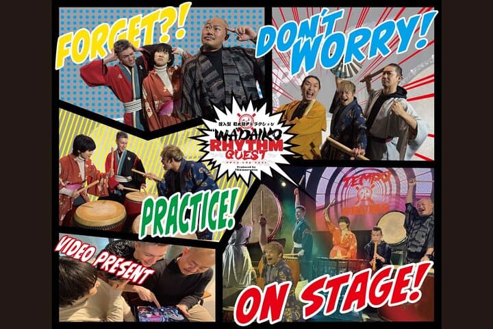 OSAKA;Feel the Power! Learn Taiko Drum from Professionals