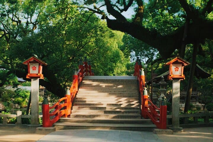 Dazaifu and Yanagawa Canal Cruise Private Guide Day Tour by Train