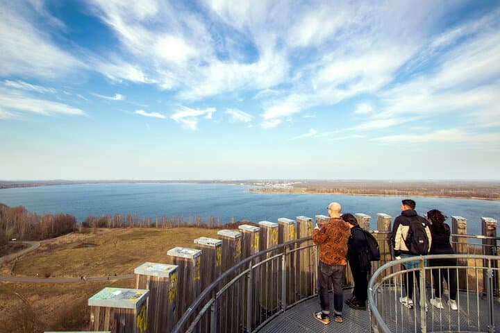 View over Lake Cospuden