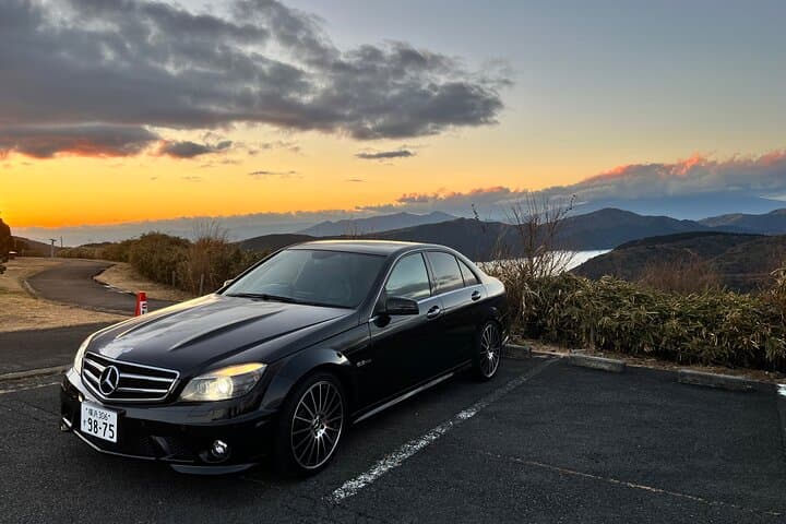Private Daikoku Parking Area, Hakone turn Pike, Umihotaru Tours