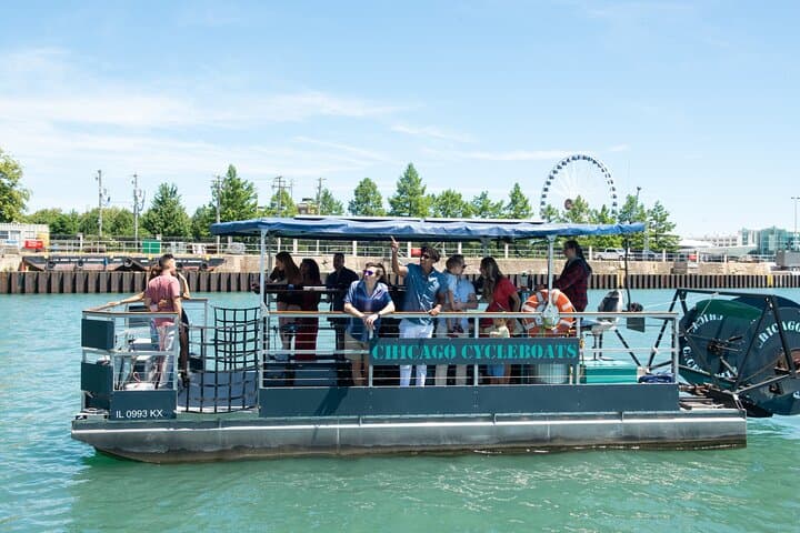 Chicago River Cycleboat Cruise