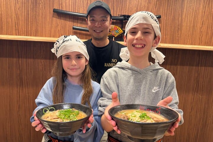 Kyoto: Paint Your Own Ramen Bowl & Michelin Ramen Class