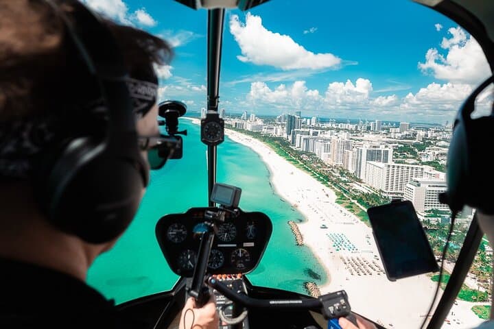 Miami Helicopter Tour Hard Rock and Beach
