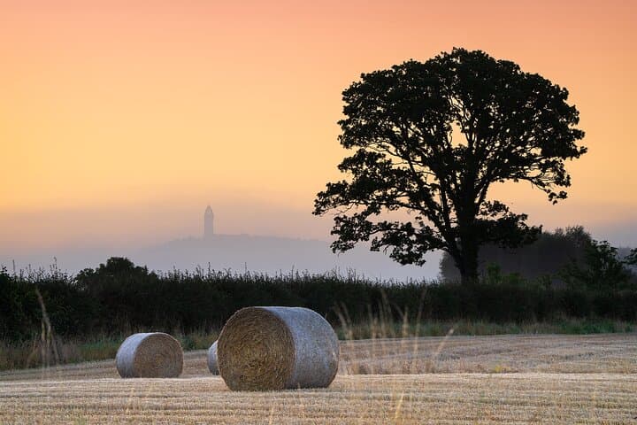 Wallace monument in Mist