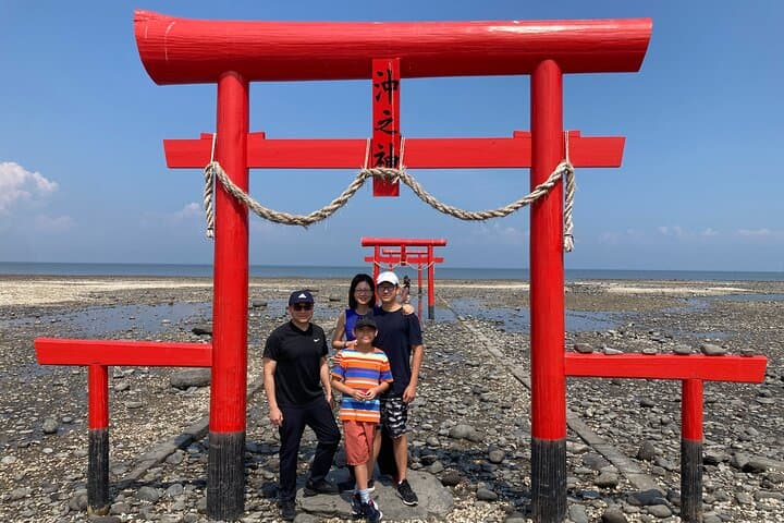 Incredible views at the Ariake Sea.