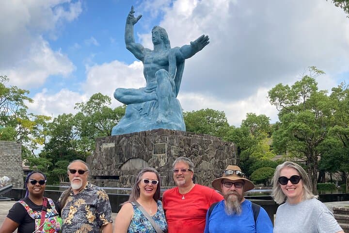 The Nagasaki Peace Statue is the most popular shot.