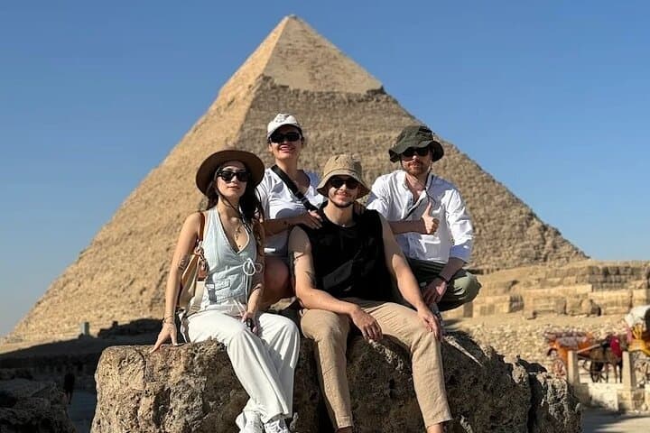 Full Day Tour to The Giza Pyramids Sphinx Sakkara and Memphis