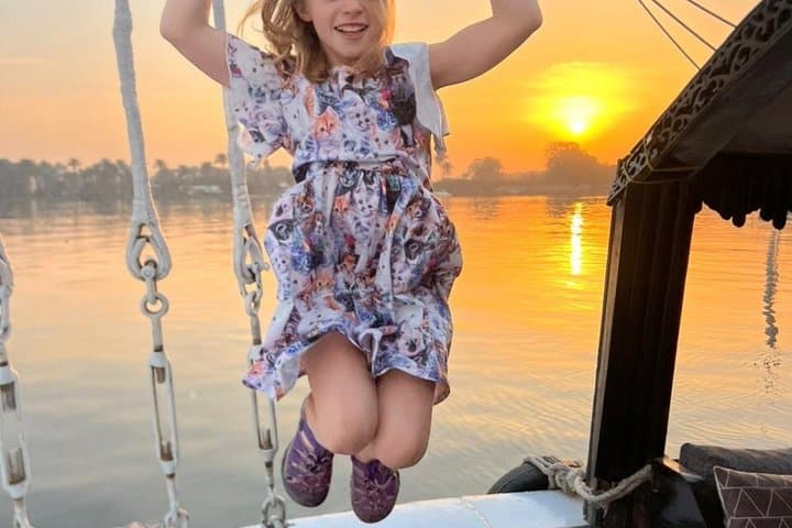 Private Romantic Nile Felucca Sunset Dinner in Cairo