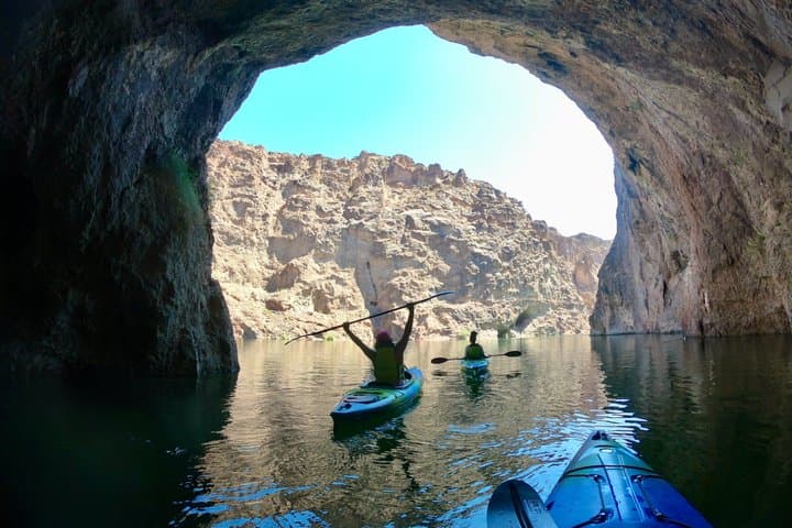 Emerald Cave Kayak Rentals Near Las Vegas at Willow Beach