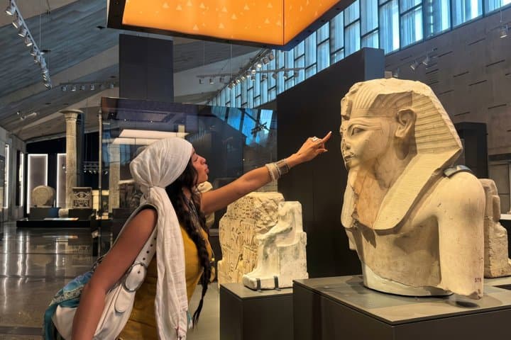 Private Tour to GEM and Giza Pyramids includes all entry tickets