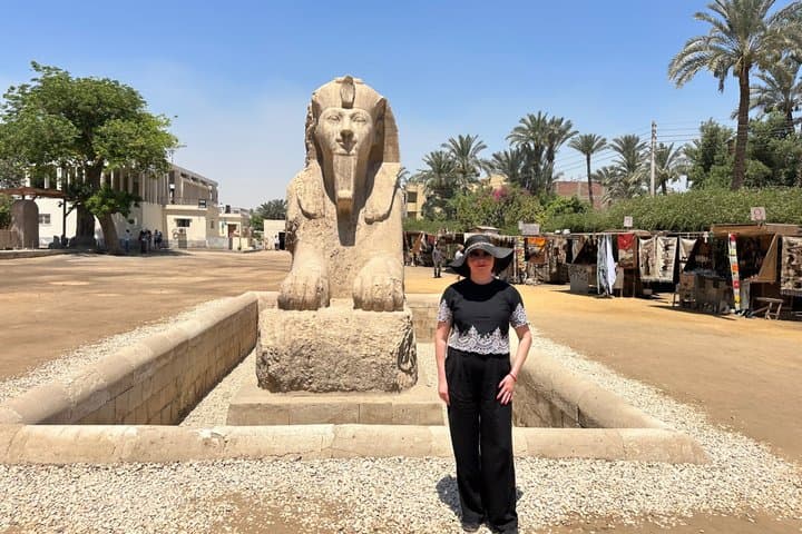 Private Giza Pyramids, Saqqara & Memphis Tour with Egyptologist