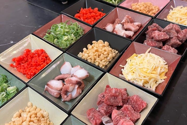 Osaka Sake Tasting & Takoyaki Cooking Experience
