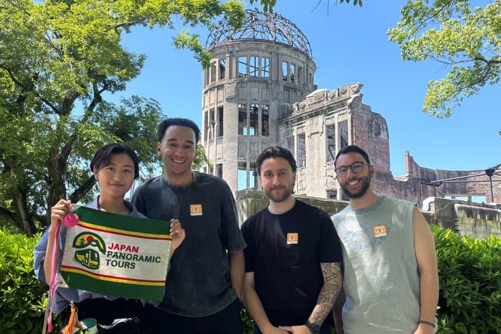 Hiroshima Walking: A-Bomb Dome, Museum, School, Tram & Lunch