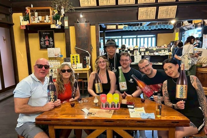 Nara Afternoon Sake guided walk: Brewery Visit & Local Streets