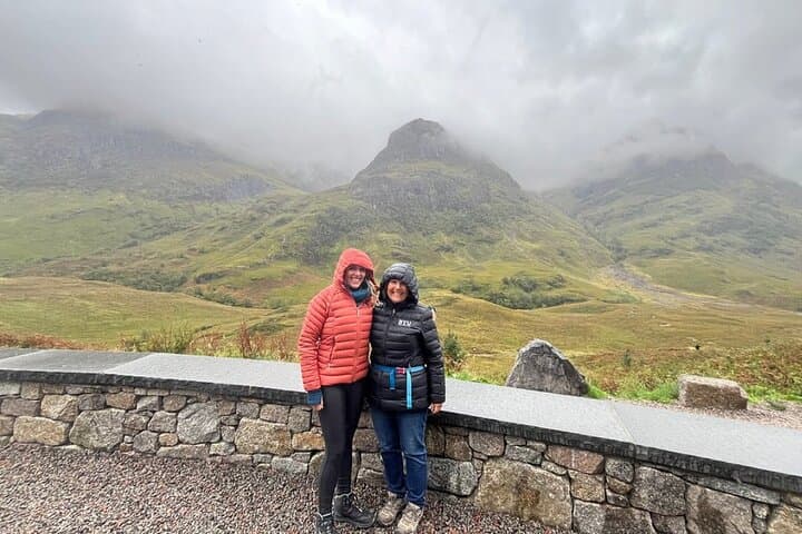 Our clients up in Glencoe so happy to be here even on a dull day.